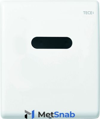 Кнопка смыва TECE Planus Urinal 6 V-Batterie 9242354 белая матовая