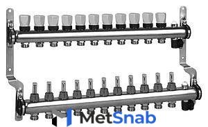 Meibes Коллекторная группа нерж. с расходомерами 1 х 11 вых. RW 1794151