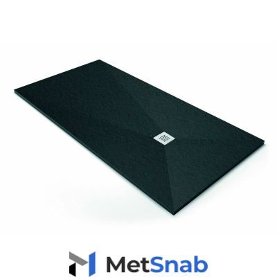 Душевой поддон Cezares Base Slate PLATO_BASE_NINETY_SLATE_NEGRO_120x90