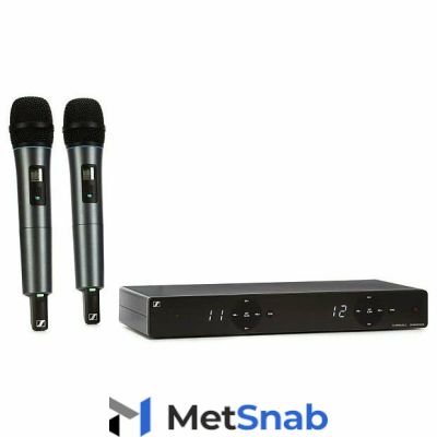 Sennheiser XSW 1-825 DUAL-A двойная вокальная радиосистема с двумя ручными передатчиками