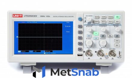 UNI-T UTD2052CEX цифровой осциллограф 50 МГц