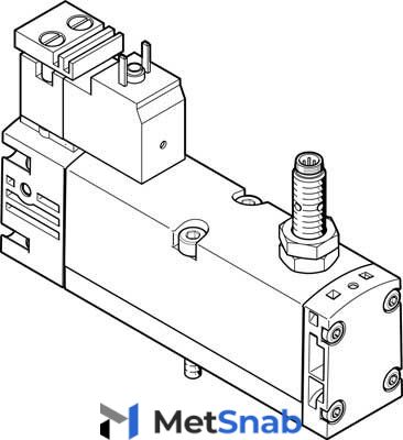 Распределитель с электроуправлением Festo VSVA-B-M52-MZ-A1-1C1-APP