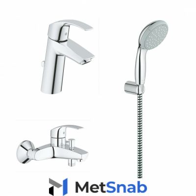 Смеситель для ванны Grohe Eurosmart New (124470)