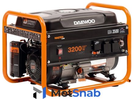 Бензиновый генератор Daewoo Power Products GDA 3500 (2800 Вт)