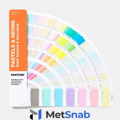 Цветовой справочник Pantone Pastels & Neons Coated/Uncoated 2019