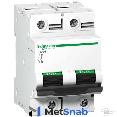 Schneider-electric A9N18458 автоматический выкл. C120H 2П 100A C