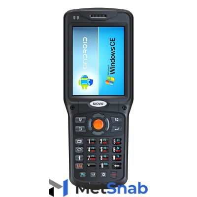 Терминал сбора данных Urovo V5100 (Android 7.1, 1D Laser Mindeo, 2 Gb Ram, 16 Gb ROM, WiFi, Bluetooth, 4G, GSM, 3,5"(480 x 640), 31 клавиша) (MC5150-SL1S7E0000)