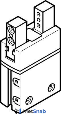 Захват параллельный стандартный Festo DHPS-16-A