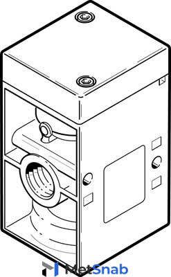 Пневмораспределитель Festo VL/O-3-3/4