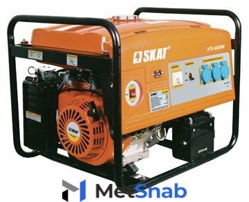 Бензиновый генератор SKAT УГБ-6000 (6000 Вт)