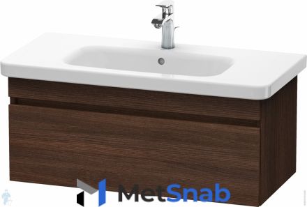 Тумба под раковину Duravit DuraStyle (930х398х448) подвесная, 1 ящик, цвет каштан темный DS638205353