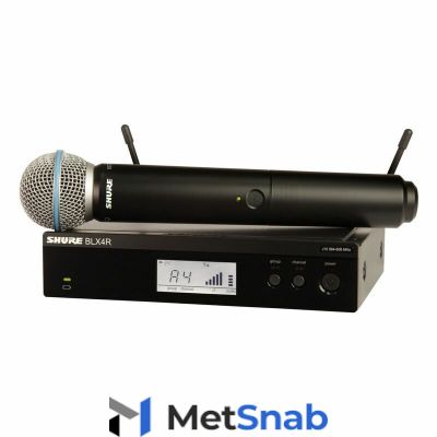 SHURE BLX24RE/SM58 M17 Радиосистема вокальная UHF, 1 ручной микрофон