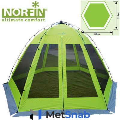 NF-10802 Тент-шатер автоматический norfin lund nf летний 15кг