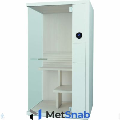 Сауна Duravit Inipi В 1175х1170х2130 пристенная, каркас белый глянец 751422001001000