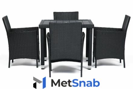 Комплект мебели TetChair 210036 (стол, 4 стула)