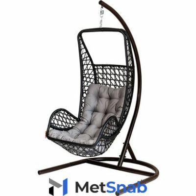 GreenGard Кресло подвесное Лилия искуственный ротанг 90х90х200 см