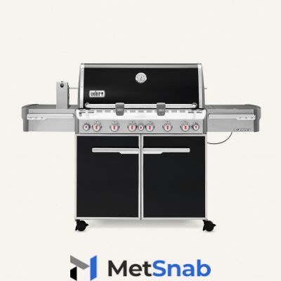 Газовый гриль Weber Summit E-670 GBS черный 7371075